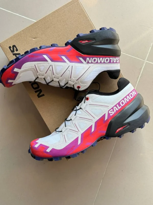 سالامون  speed cross 6gtx سفید بنفش - Image 8