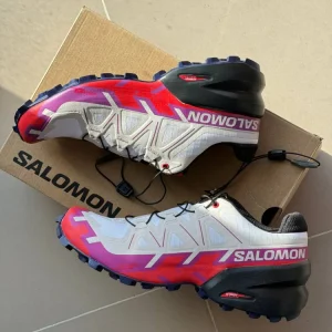 سالامون  speed cross 6gtx سفید بنفش