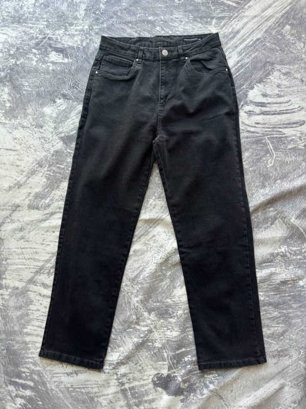 شلوار جین راسته ذغالی cotton on - Image 2