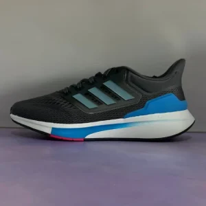 کتونی مشکی آبی آدیداس مدل EQ21 Run