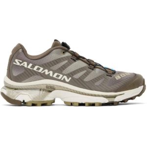 کتونی سالامون مدل Khaki XT-4 OG Aurora Borealis Sneakers Canteen
