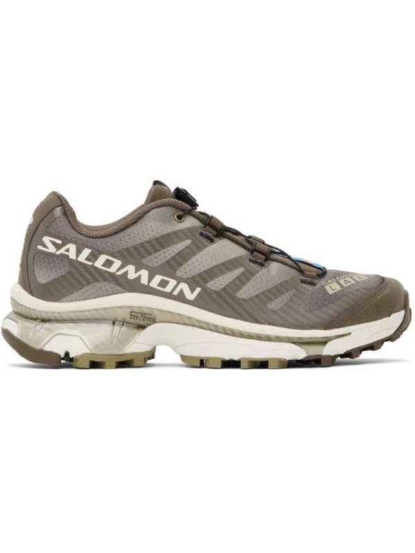 کتونی سالامون مدل Khaki XT-4 OG Aurora Borealis Sneakers Canteen - تصویر 1