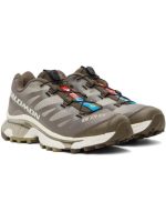کتونی سالامون مدل Khaki XT-4 OG Aurora Borealis Sneakers Canteen - تصویر 2