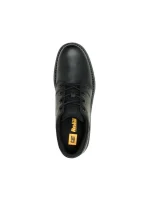 کفش مردانه مدل CAT COVERT LOW City Exploration White Soled Genuine Leather Casual Shoes for Men - Black - تصویر 3