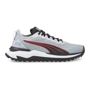 کتونی پوما مدل Puma Voyage Nitro 2 GORE-TEX Running Shoes Light Grey Black Red Women