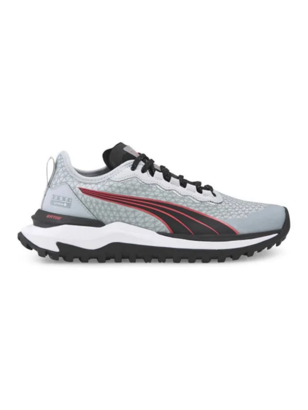 کتونی پوما مدل Puma Voyage Nitro 2 GORE-TEX Running Shoes Light Grey Black Red Women - تصویر 1