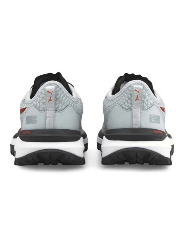 کتونی پوما مدل Puma Voyage Nitro 2 GORE-TEX Running Shoes Light Grey Black Red Women - تصویر 3