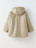 کاپشن بچگانه ضدآب ضدبادZARA - تصویر 4