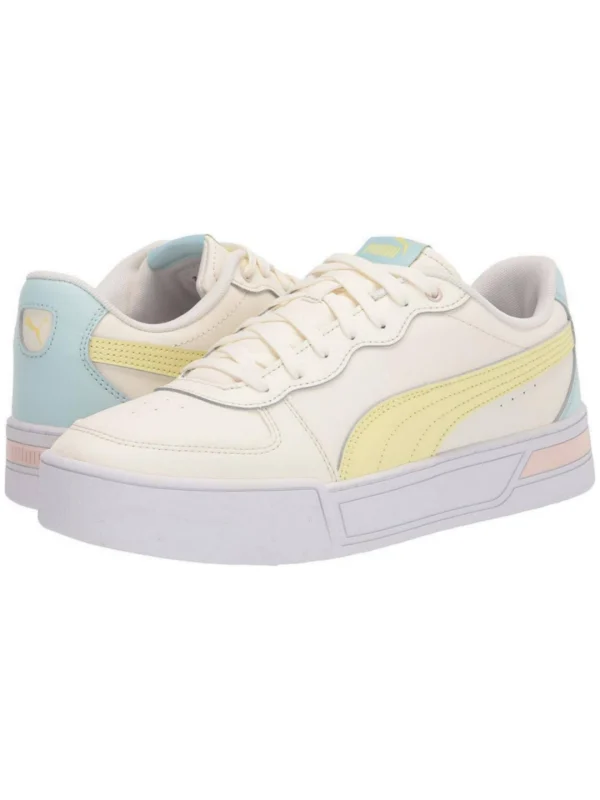 کتونی پوما مدل PUMA Women's Skye trainers, white / silver - تصویر 3