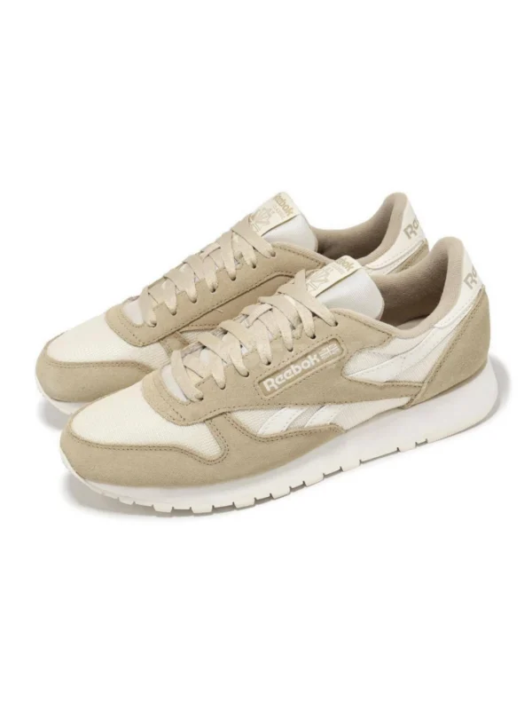 کتونی ریباک مدل Reebok klassische Leder Hafer Alabas Kreide Herren Unisex Freizeitschuhe 1000750 - Image 2