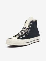 کتونی کانورس مدل Sneakers Converse Women's Chuck 70 Hi Black - تصویر 5
