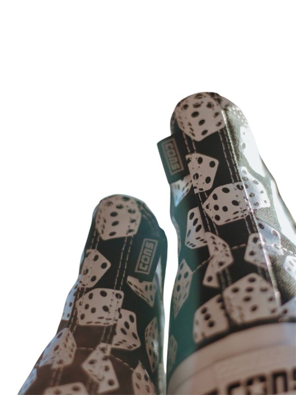 کتونی کانورس مدل CONVERSE CONS CTAS PRO HI DICE BLACK / WHITE - تصویر 4