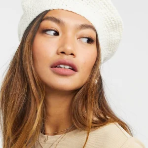 کلاه دیپلمات بافت سفید asos