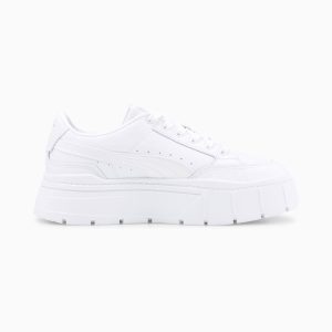 کتونی پوما مدل Mayze Stack Leather Sneakers
