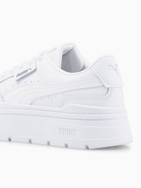 کتونی پوما مدل Mayze Stack Leather Sneakers - تصویر 4