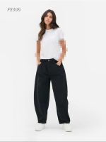 شلوار فول بگ مشکی primark - Image 2