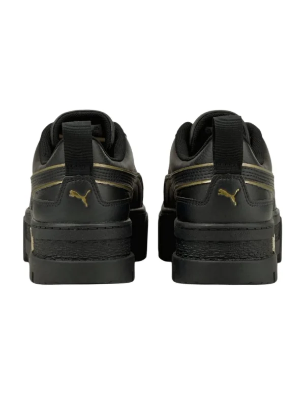کتونی پوما مدل Mayze Metal Women's Sneakers black and gold - Image 2