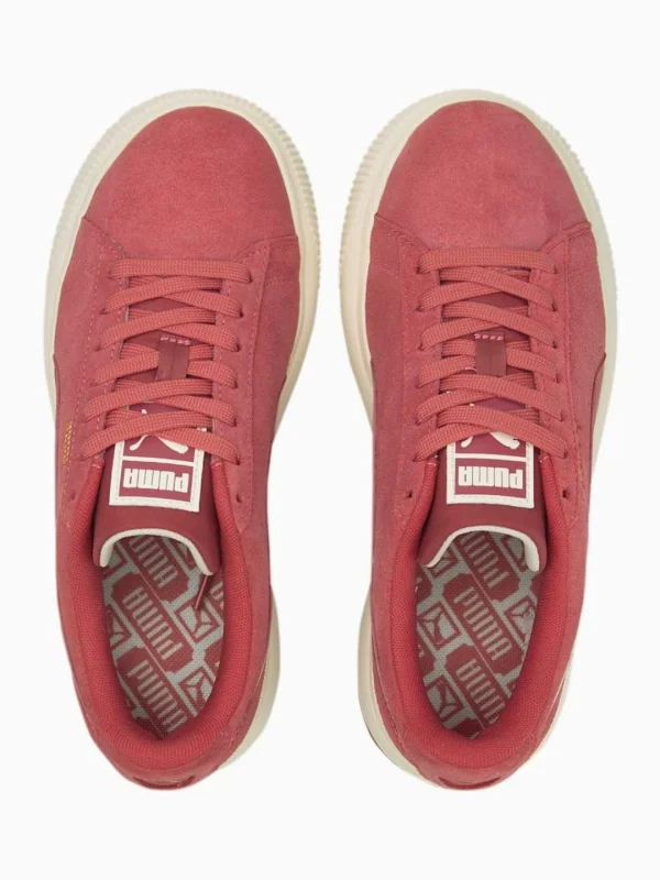 کتونی پوما مدل puma suede mayu low red - تصویر 6