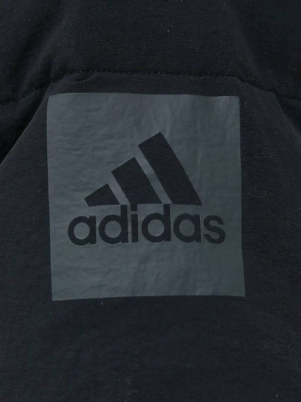 کاپشن بلند مشکی addidas - تصویر 2