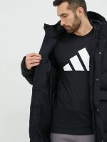 کاپشن بلند مشکی addidas - تصویر 5