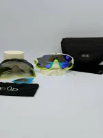 عینک سفید سبز x10d