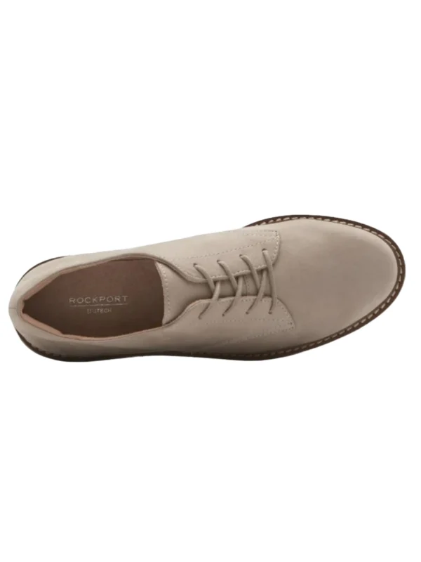 کفش طبی rockport مخمل کرمی - Image 3