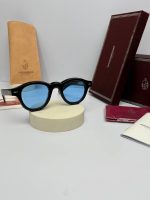 عینک ژاک ماری فریم مشکی عدسی آبی - Image 3