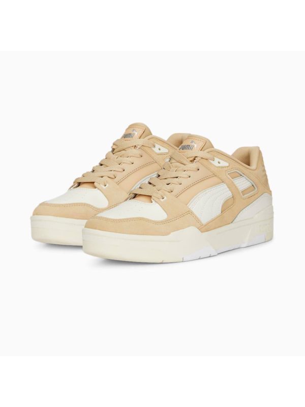 کتونی پوما مدل PUMA Slipstream Mix Herren Sneakers گندمی سفید - Image 2