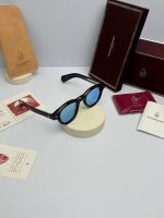 عینک ژاک ماری فریم مشکی عدسی آبی - Image 2