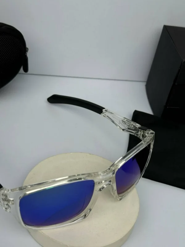 عینک اکلی‌جوپیتر شفاف آبی - Image 4
