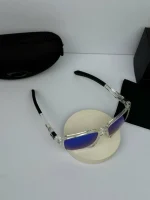 عینک اکلی‌جوپیتر شفاف آبی - Image 3