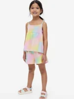 ست تاپ شرتک بچگانه نخی H&M