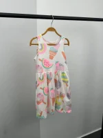 سارافون طرح دار نخی بچگانه H&M - Image 2