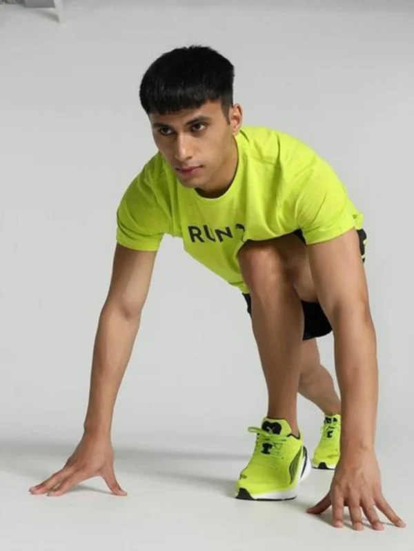 تیشرت سبز  پوما RUN 509 - Image 2