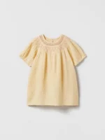 سارافون بچگانه یقه گلدوزی ZARA