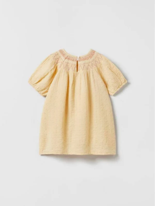 سارافون بچگانه یقه گلدوزی ZARA - Image 2