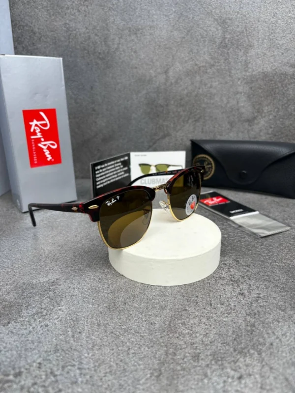 عینک ریبن کلابمستر پلنگی عدسی هاوانا - Image 1