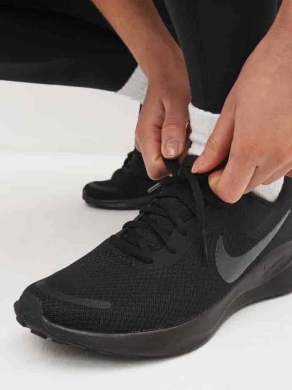 کتونی نایک مدل  Black Revolution 7 Road Running Trainers - تصویر 3