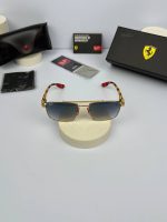 عینک ریبن پلنگی عدسی هایلایت آبی - Image 4
