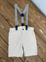شلوارک لینن ساس بند دار بچگانه H&M - Image 2