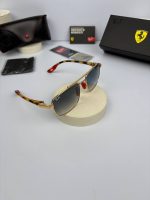 عینک ریبن پلنگی عدسی هایلایت آبی - Image 2