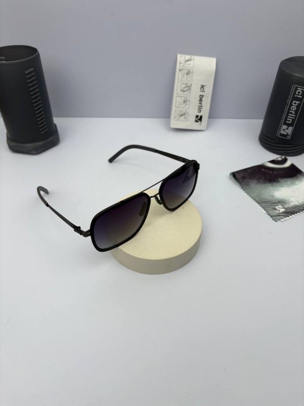 عینک آیس برلین رنگ gun metal - Image 2