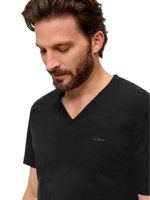 تیشرت مشکی یقه ۷ اس اولیور - Image 2