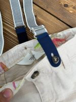شلوارک لینن ساس بند دار بچگانه H&M - Image 6