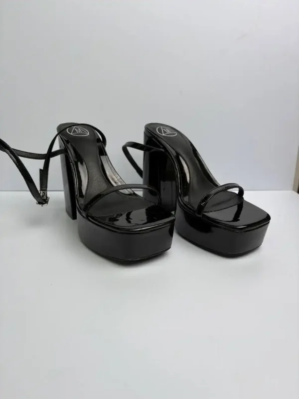 کفش کملسی پاشنه دار  لژ دار بندی miss guided - Image 1