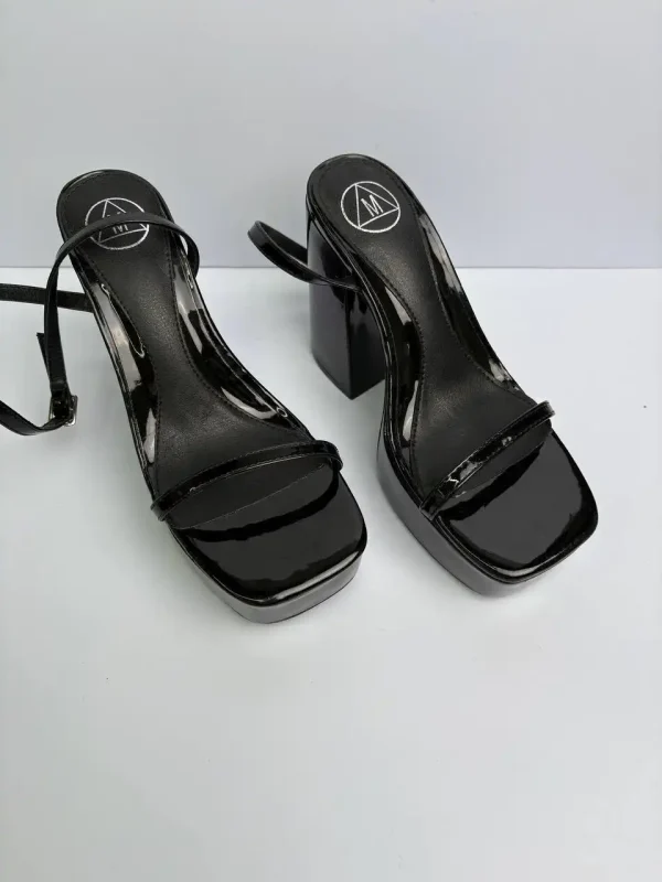 کفش کملسی پاشنه دار  لژ دار بندی miss guided - Image 2