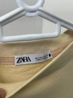 تیشرت zara کرمی نوشته بزرگ - Image 3