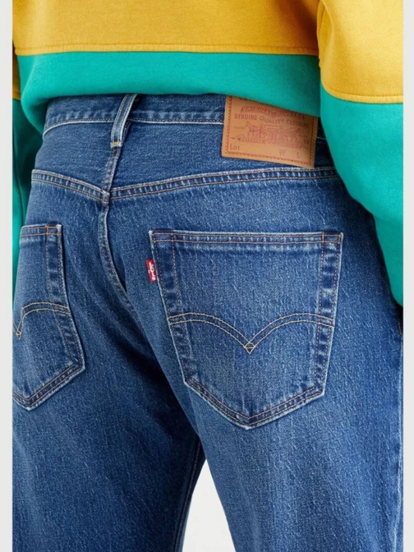 Dark Indigo Men's Jeansشلوار - Image 2