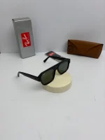 عینک ریبن فندقی شفاف عدسی سبز - Image 4