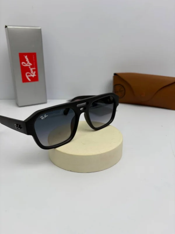 عینک ریبن مشکی مات هایلایت - Image 3